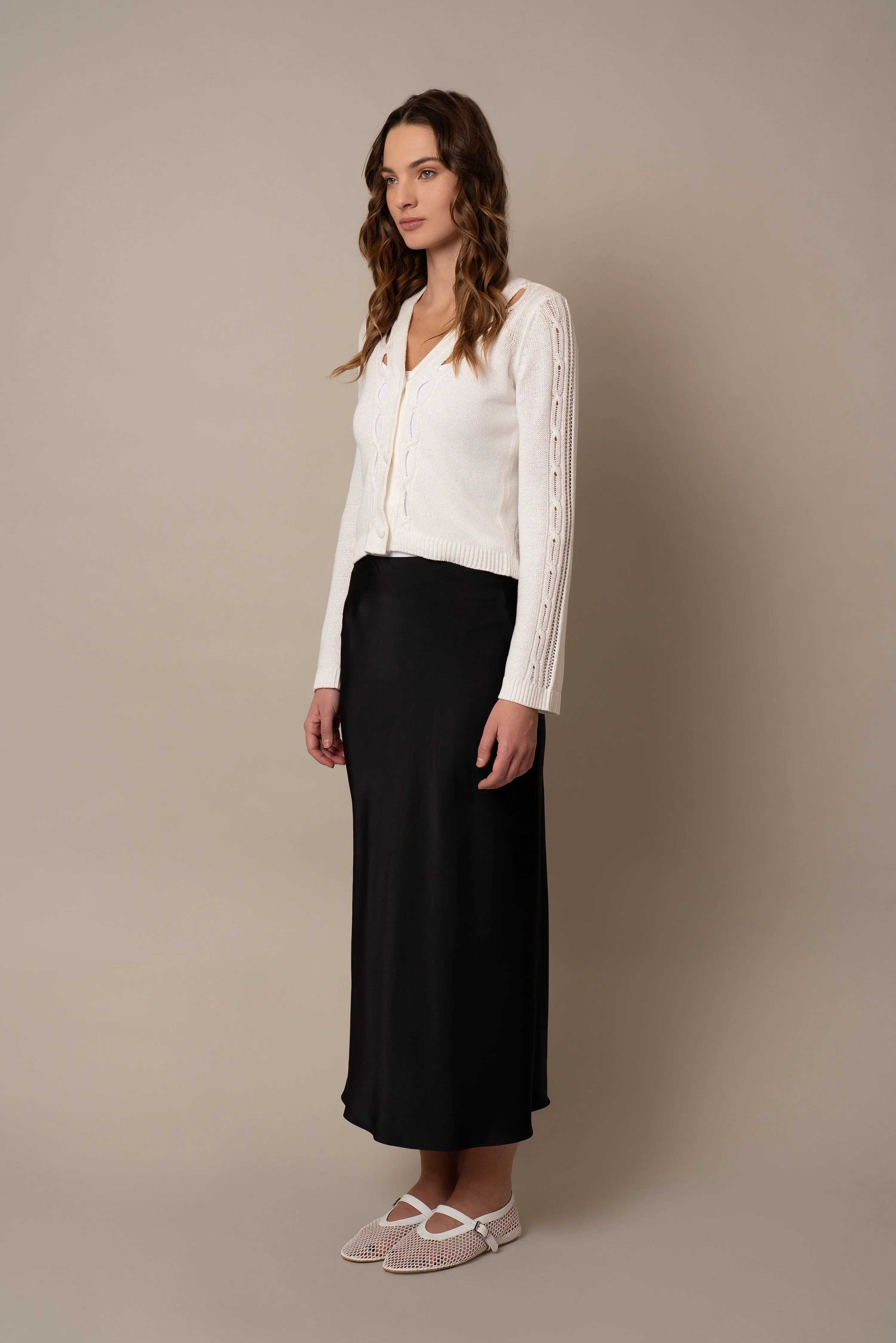 Novelty Cardigan visual calm