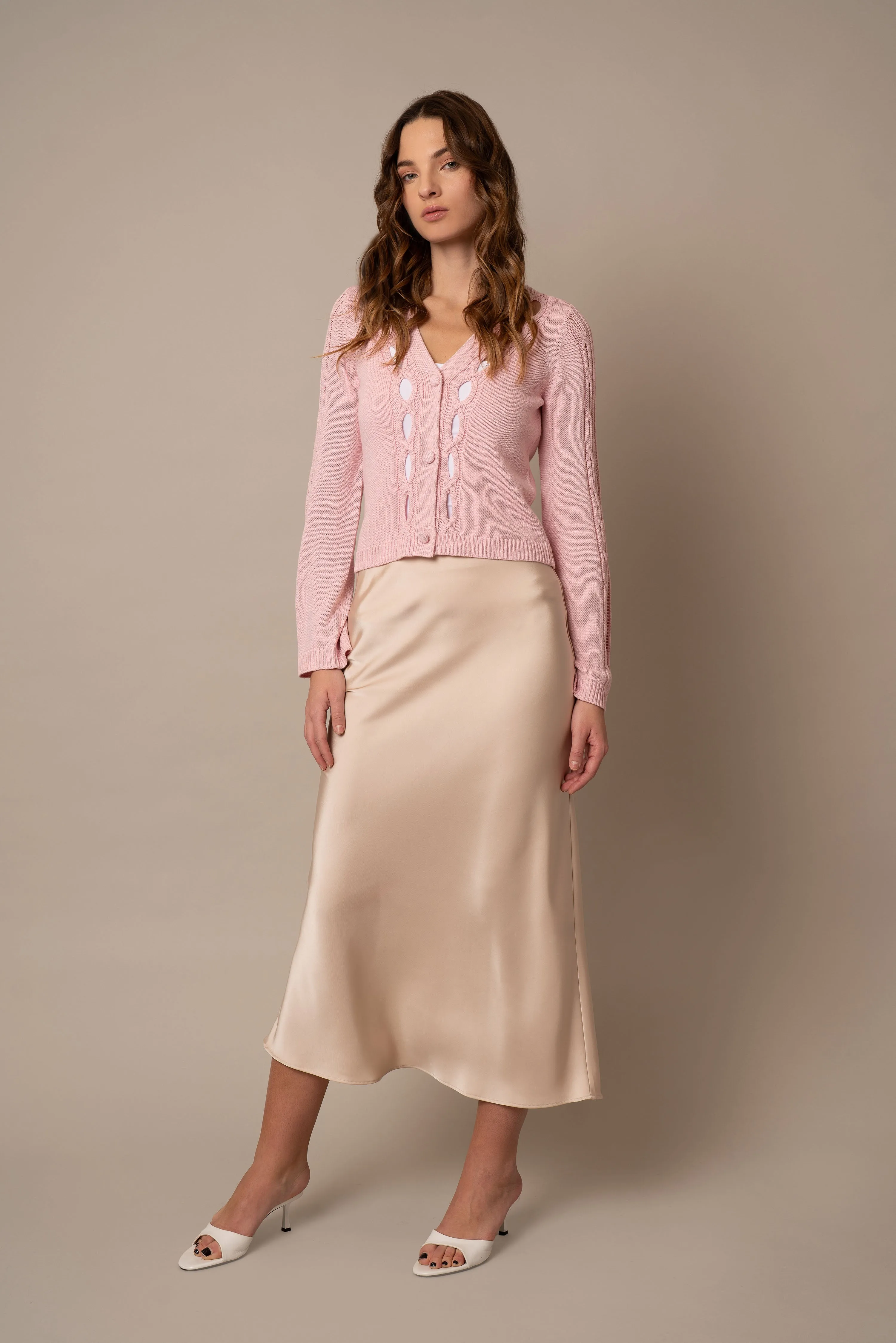 Novelty Cardigan visual calm