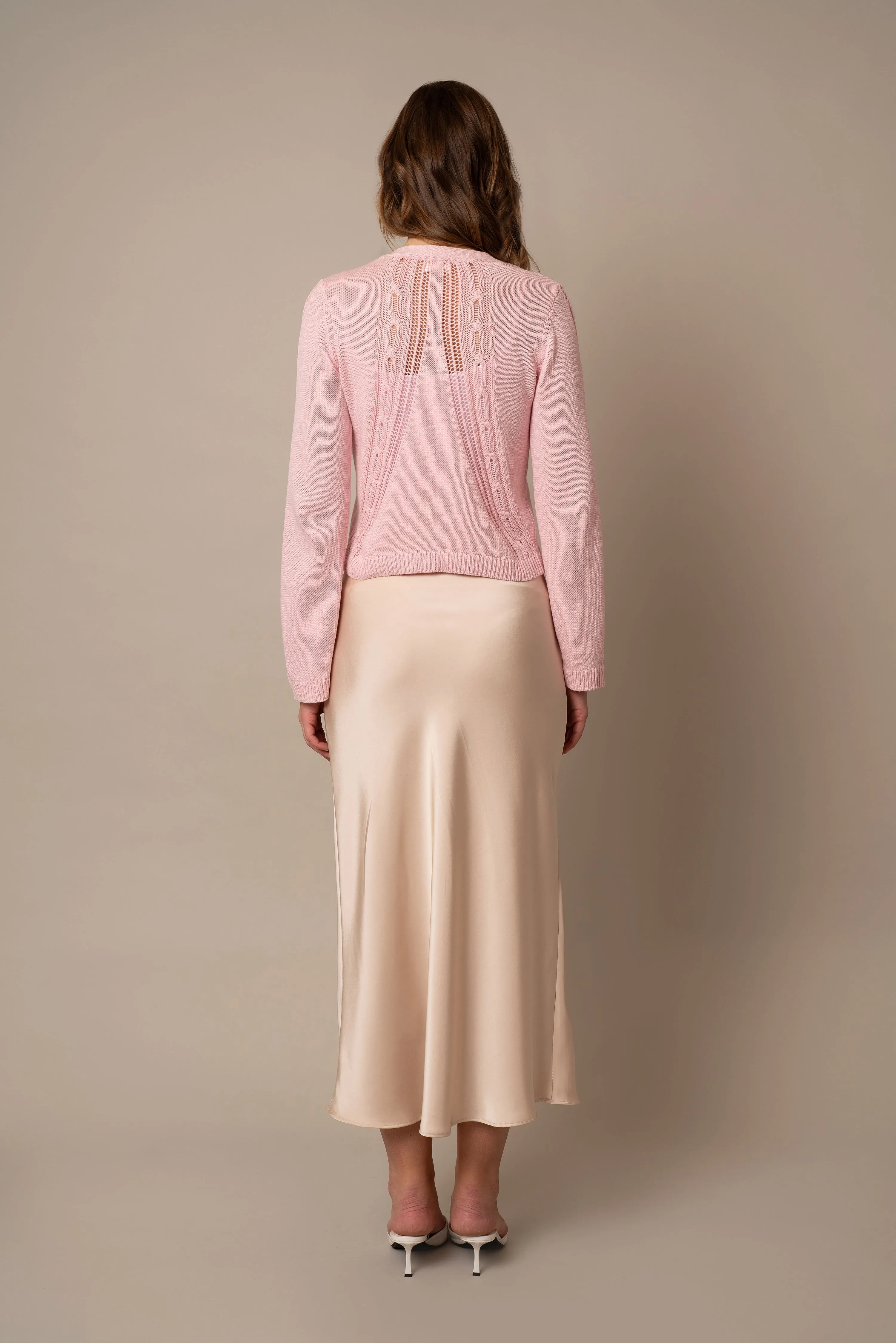 Novelty Cardigan visual calm