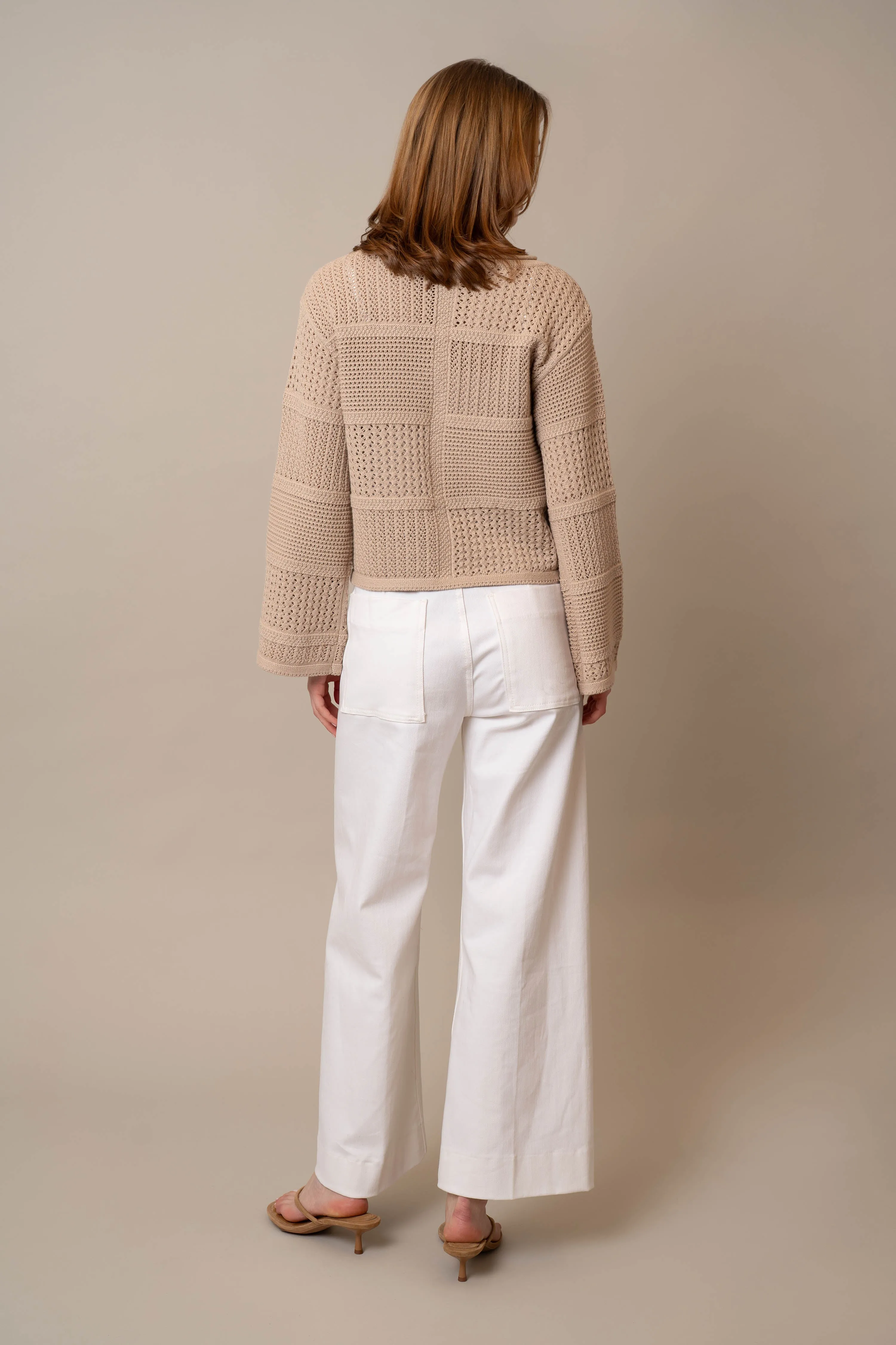 Novelty Crochet Pullover cold season