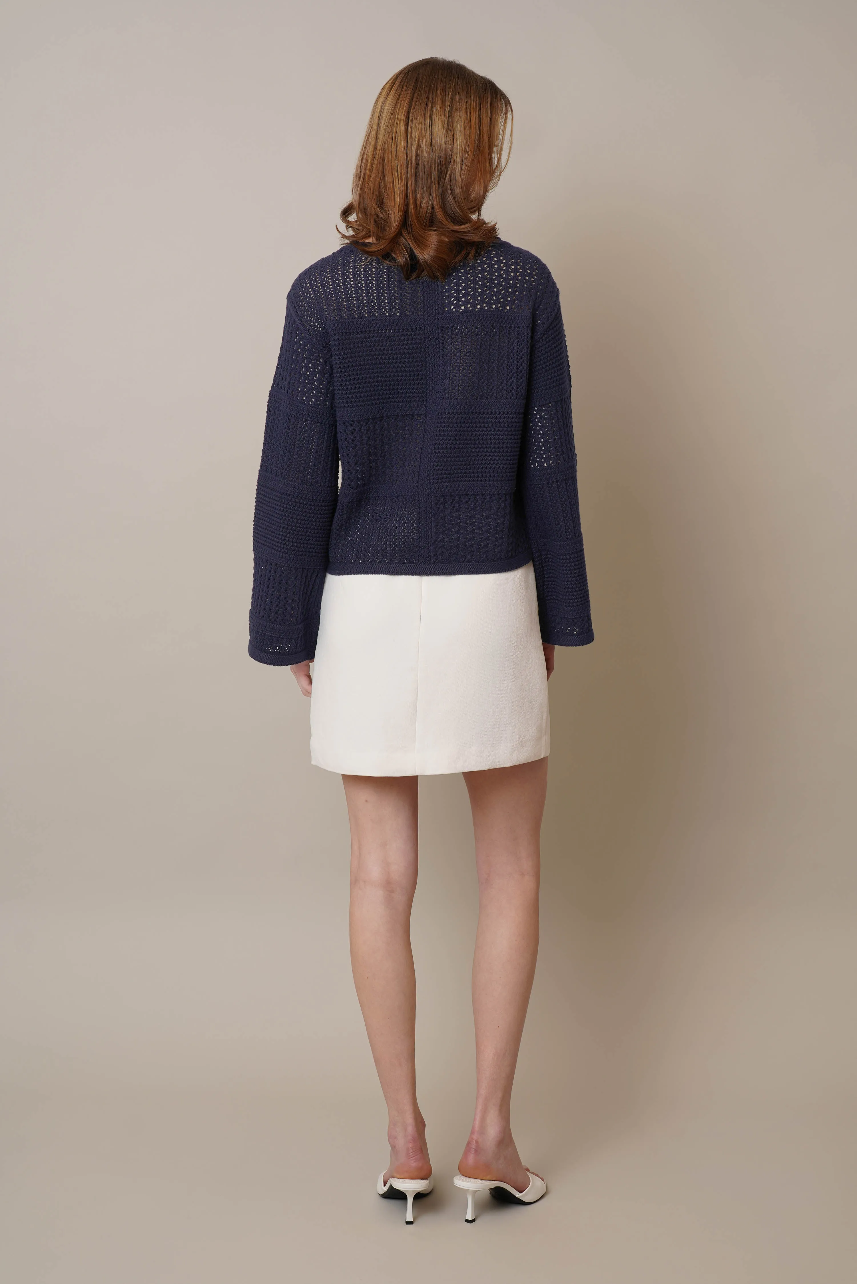 Novelty Crochet Pullover cold season