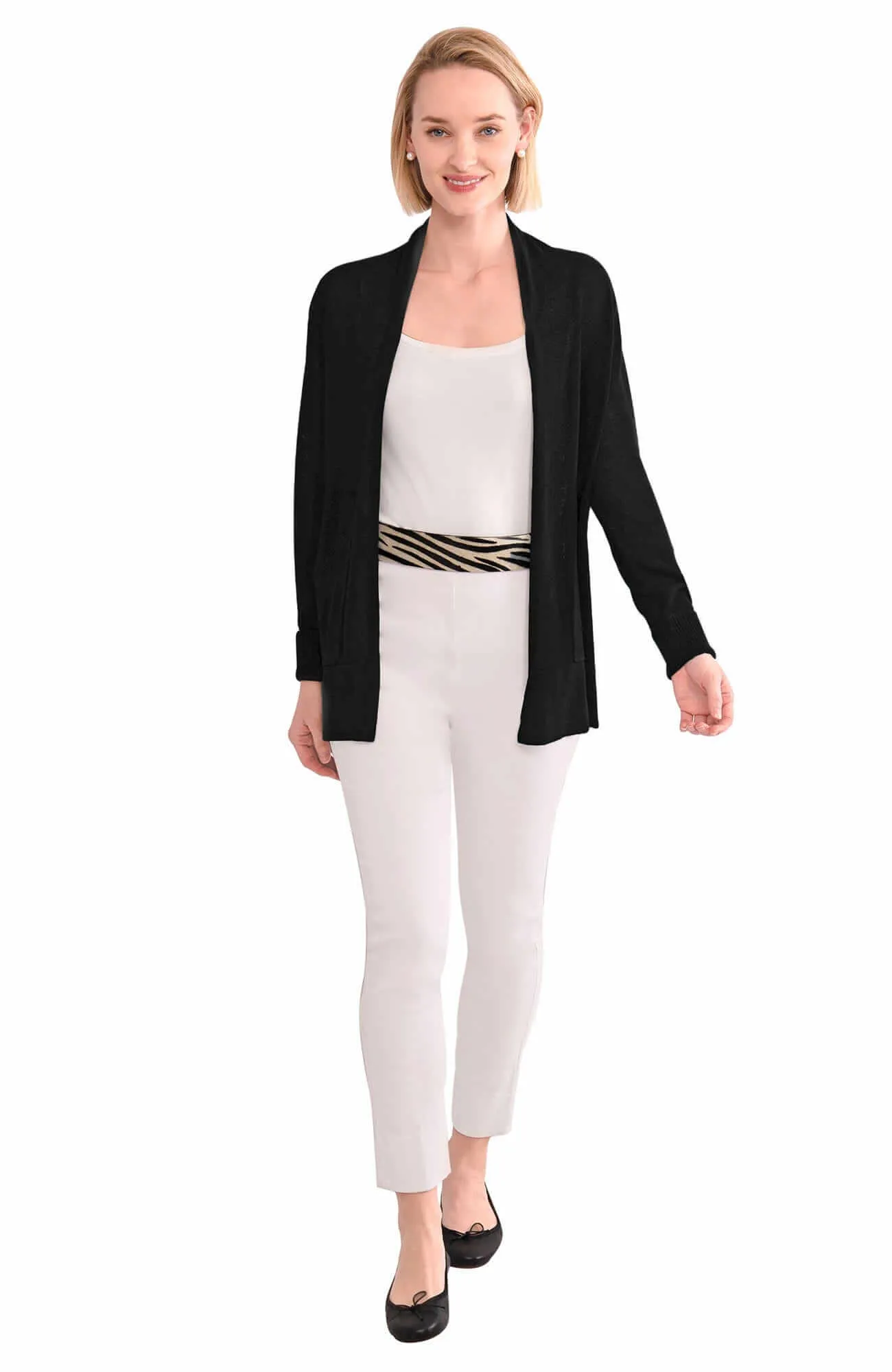 Open Cardigan Sweater comfort feel