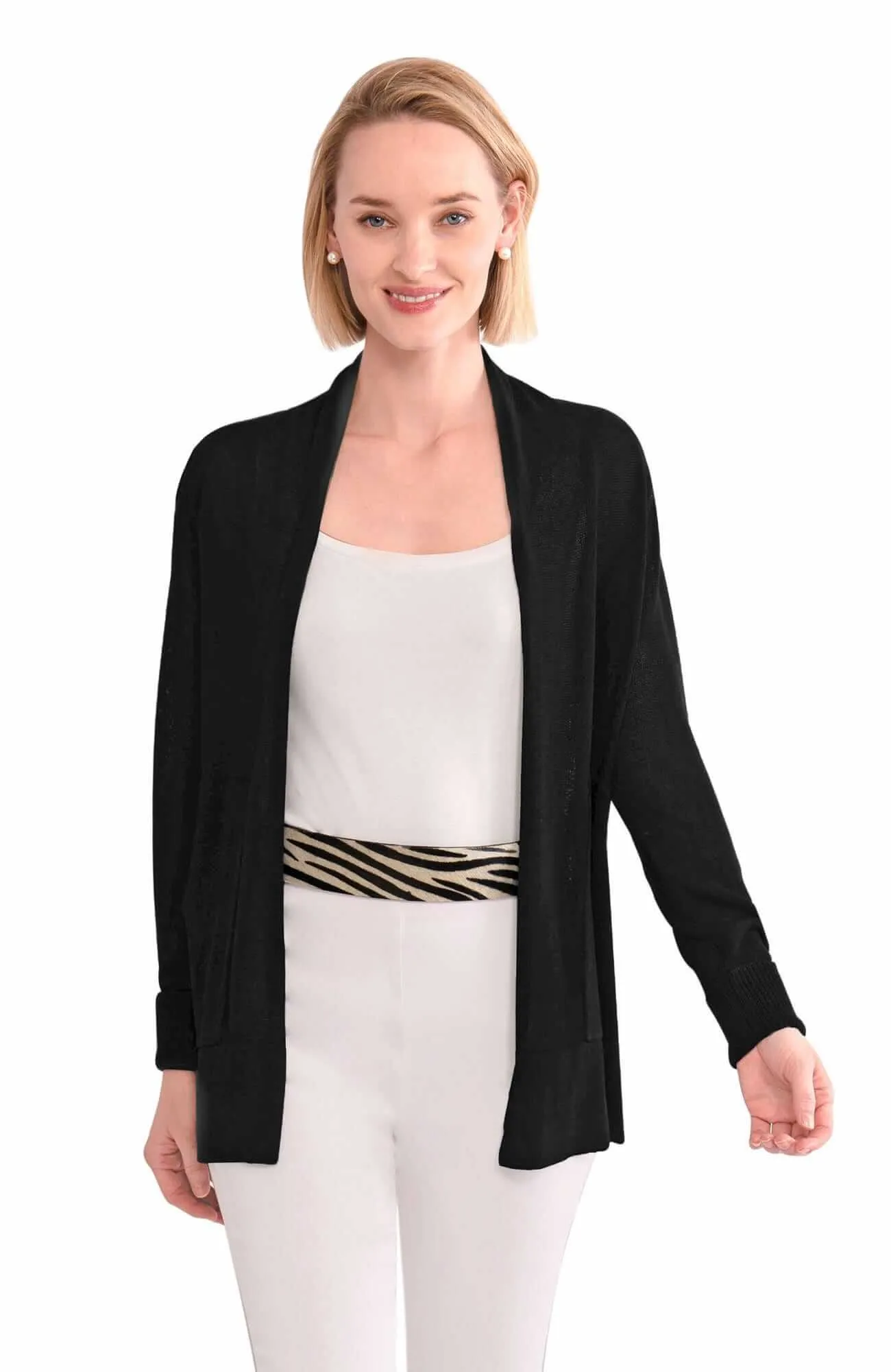Open Cardigan Sweater comfort feel