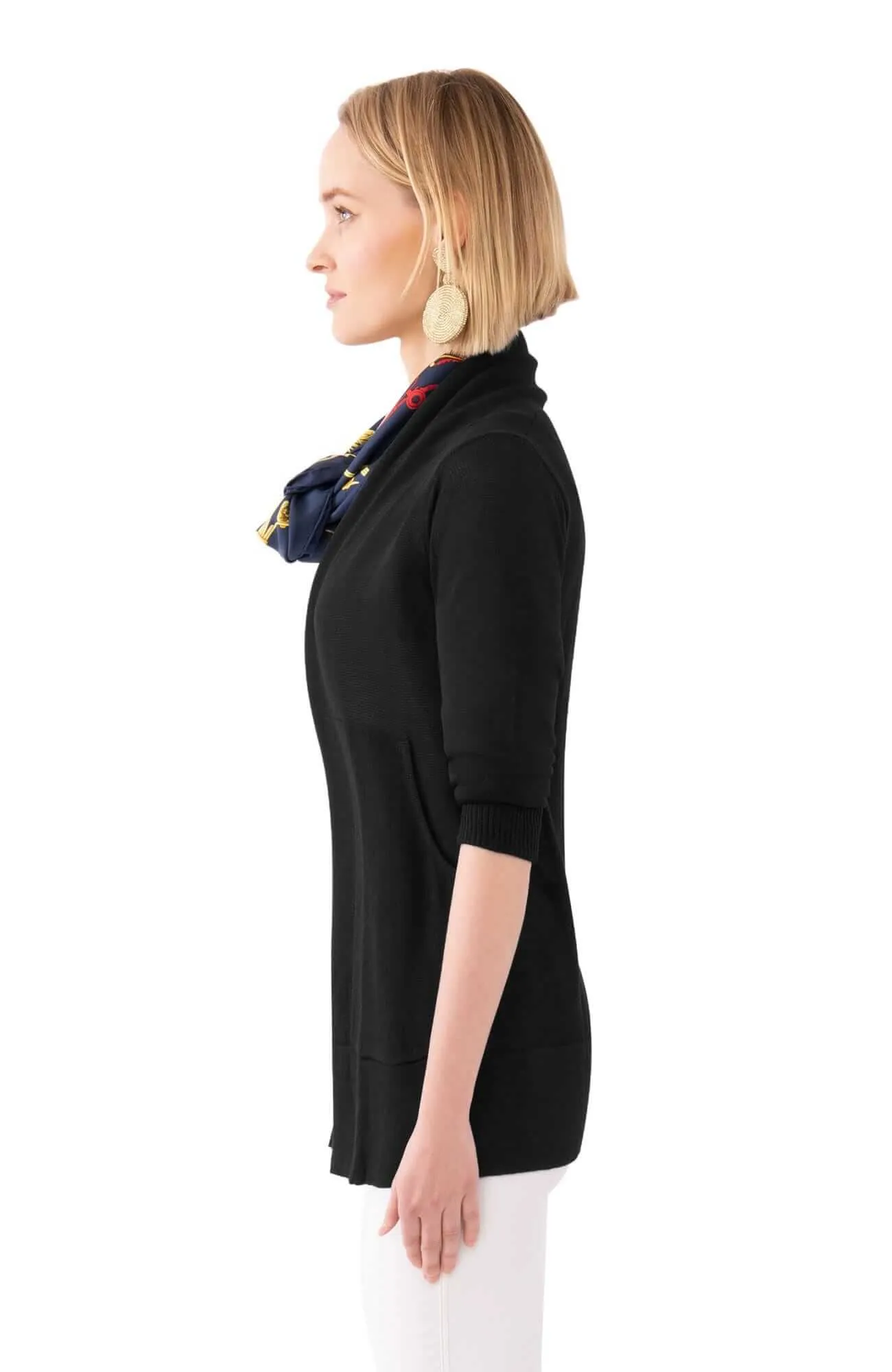 Open Cardigan Sweater comfort feel