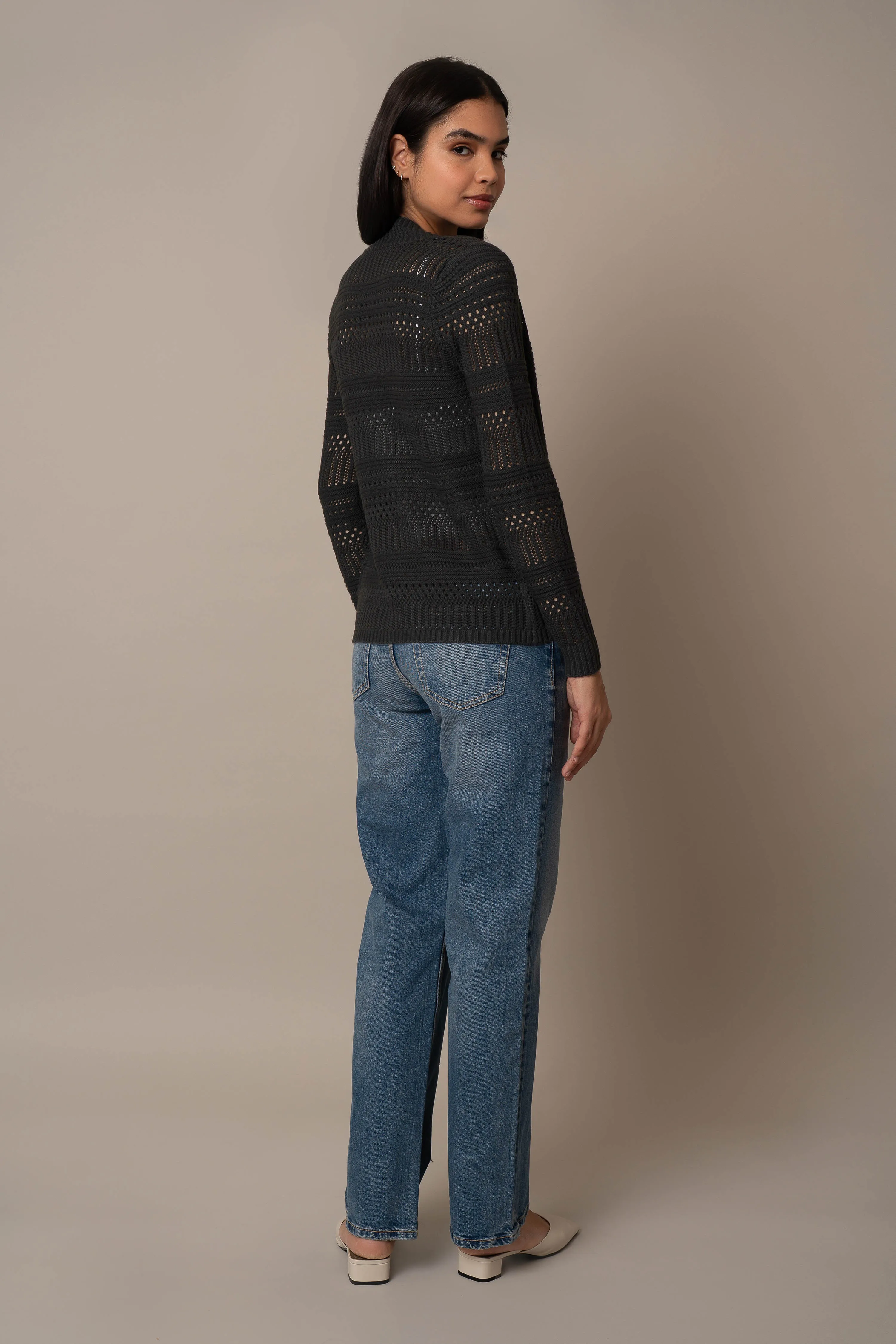 Open Crochet Cardigan timeless feel