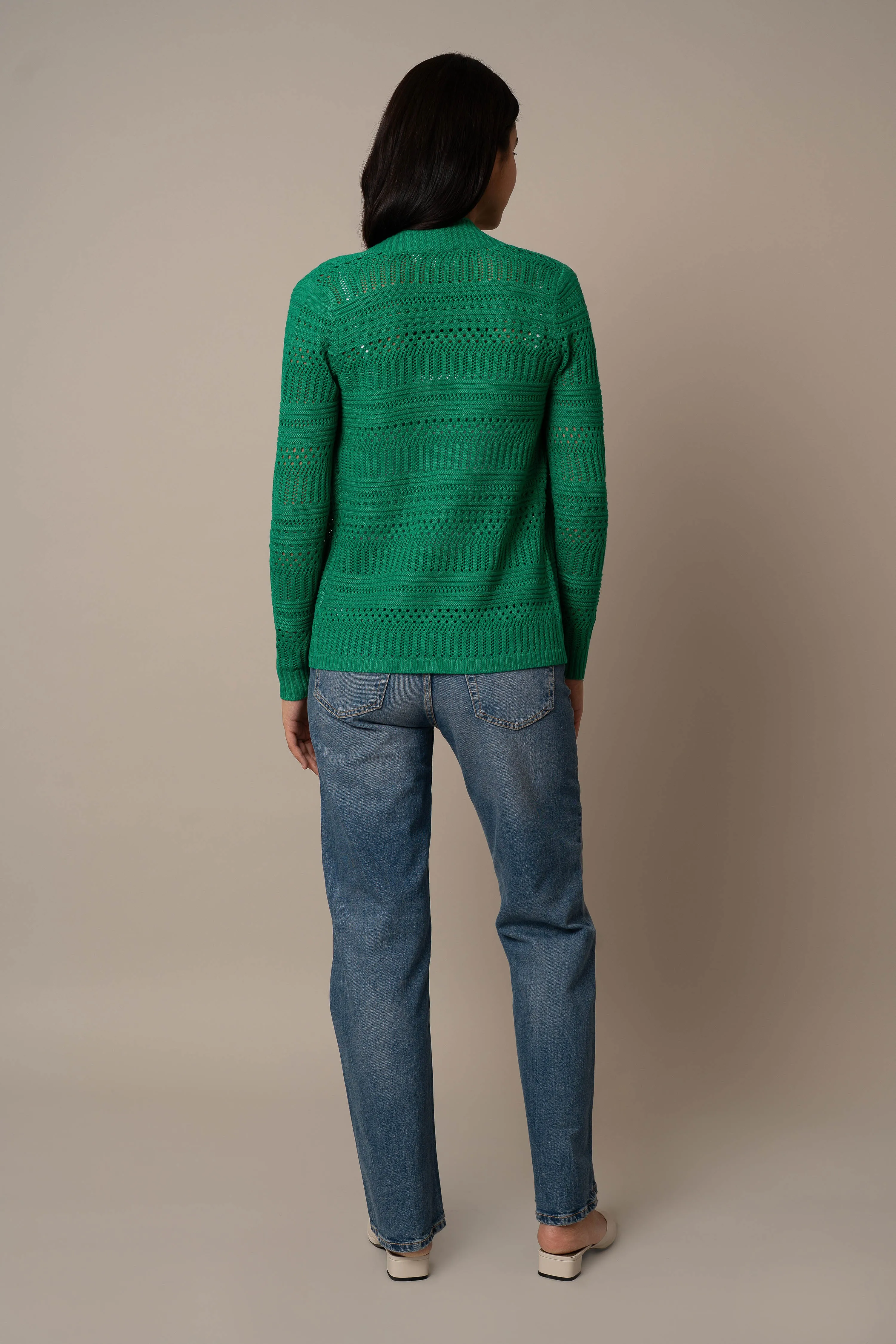 Open Crochet Cardigan timeless feel