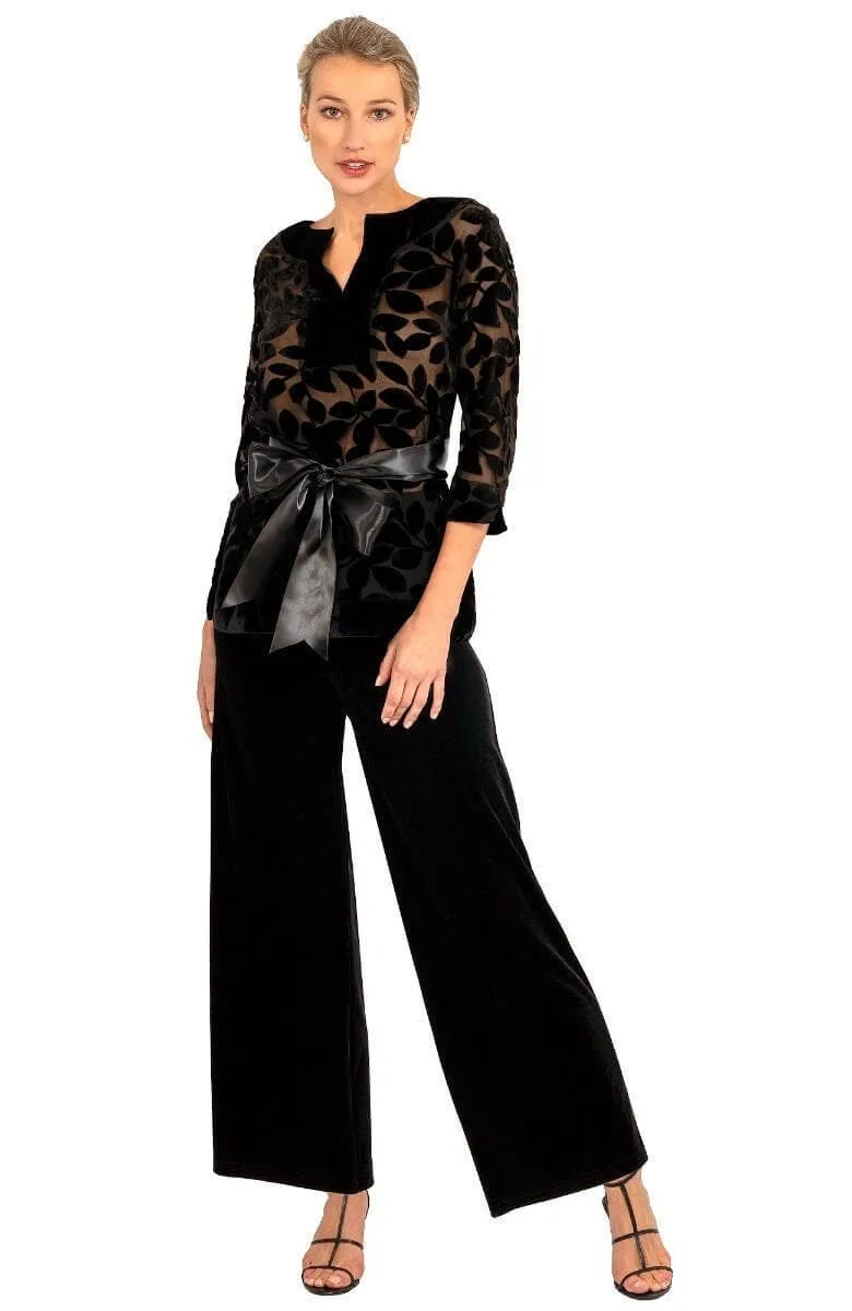 Palazzo Pant - Luxe Velvet fashion pants