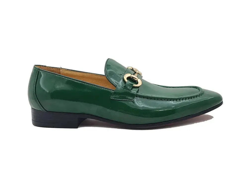 Patent Leather Horse Bit Loafer city calm