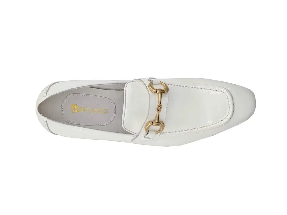 Patent Leather Horse Bit Loafer city calm
