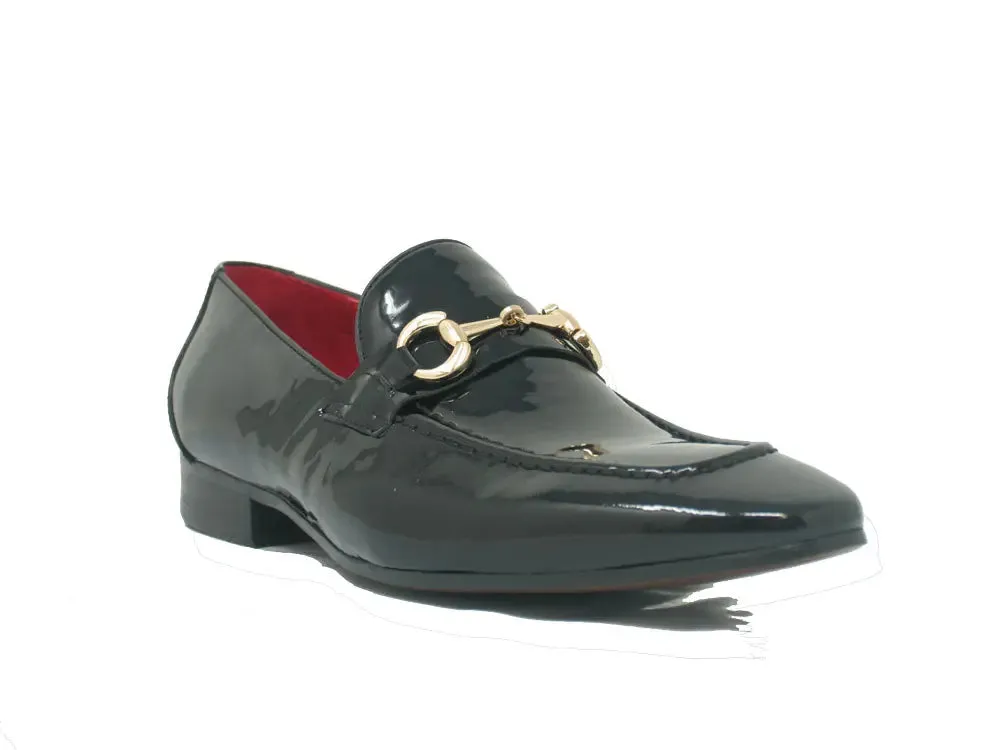 Patent Leather Horse Bit Loafer city calm