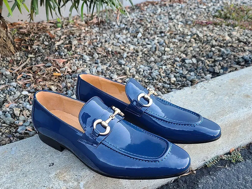 Patent Leather Horse Bit Loafer city calm