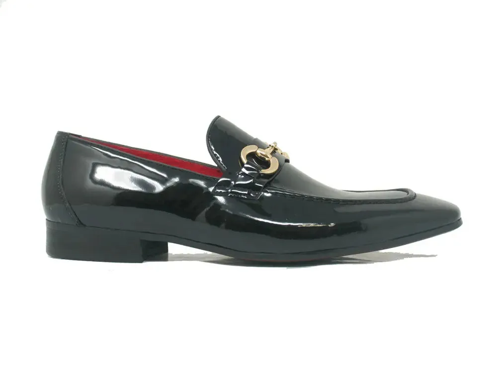 Patent Leather Horse Bit Loafer city calm
