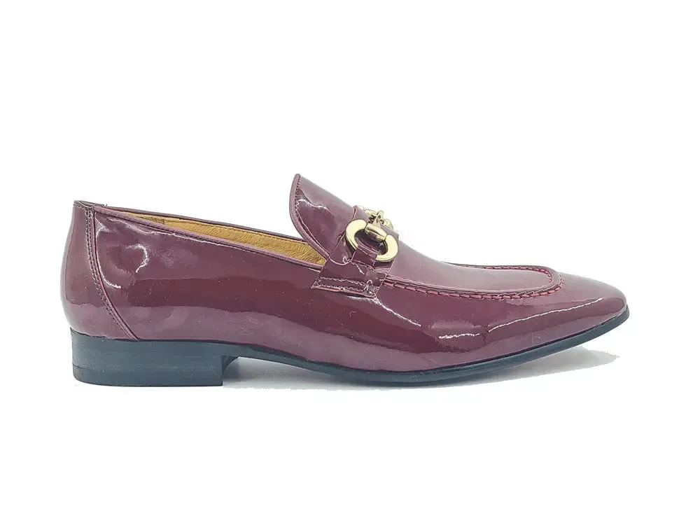 Patent Leather Horse Bit Loafer city calm
