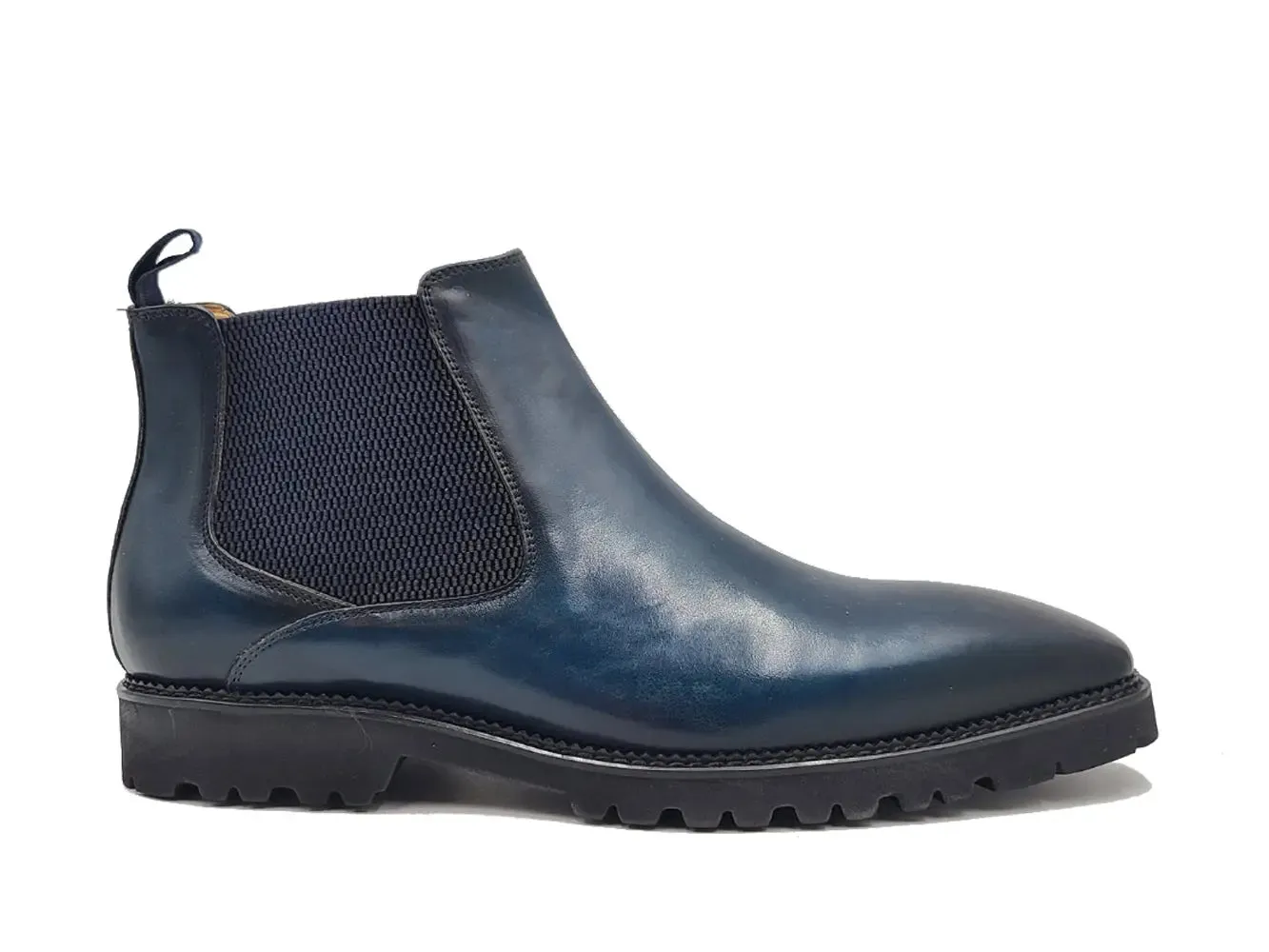 Patina Chelsea Boot Lug Sole ride zone