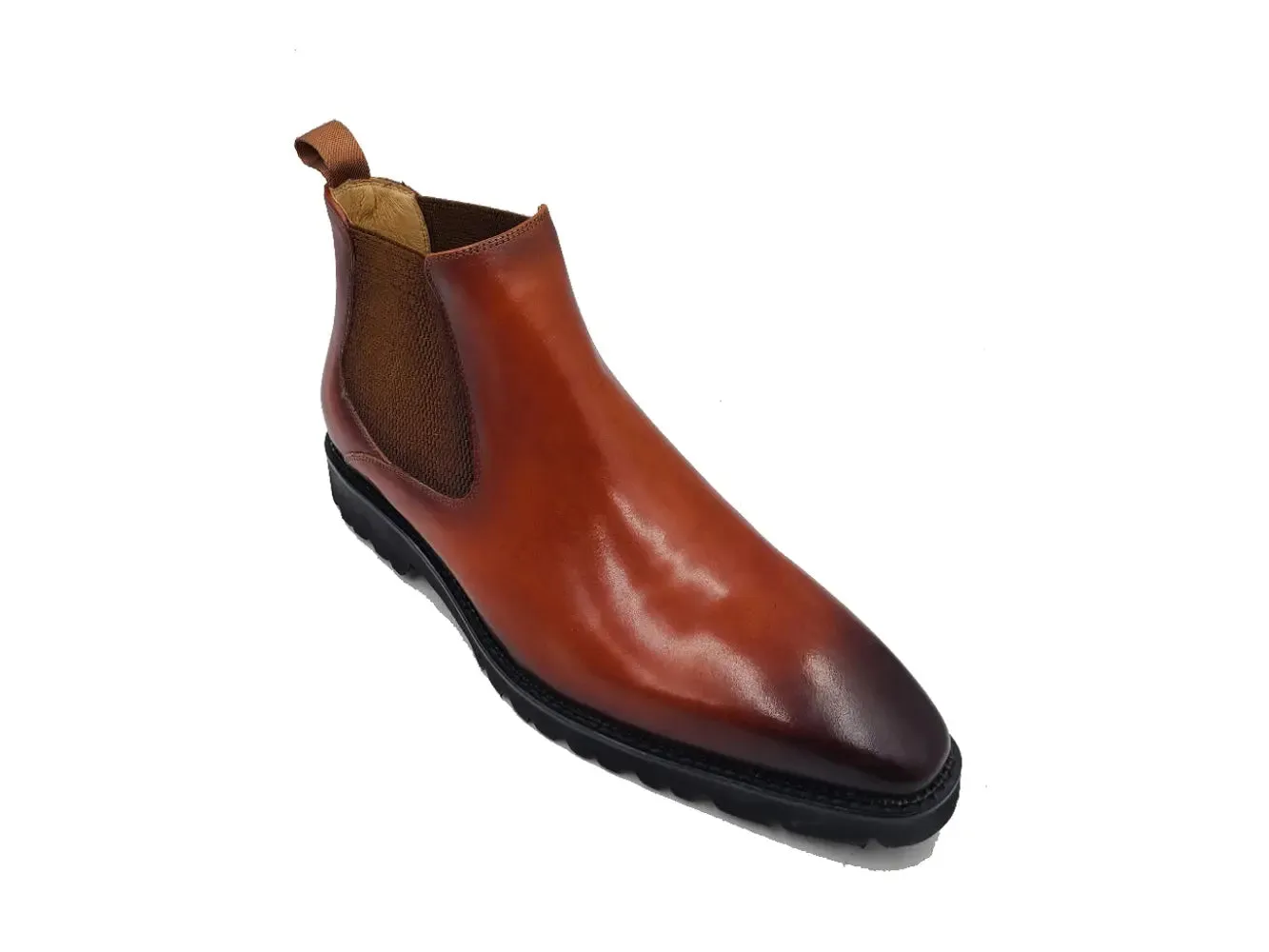 Patina Chelsea Boot Lug Sole ride zone
