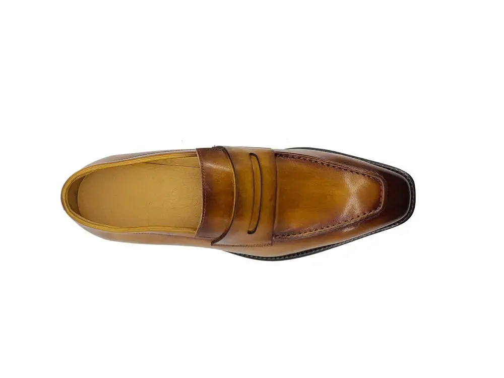 Patina Finished Penny Loafer work ready
