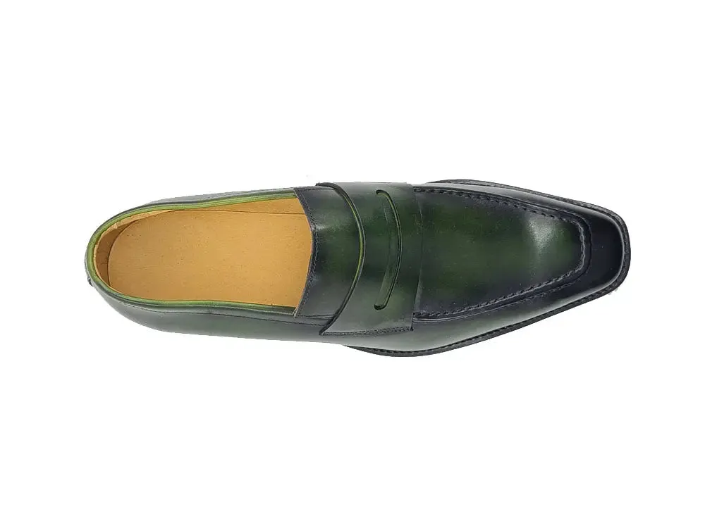 Patina Finished Penny Loafer work ready