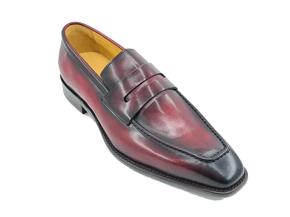 Patina Finished Penny Loafer work ready