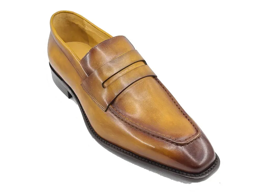 Patina Finished Penny Loafer work ready