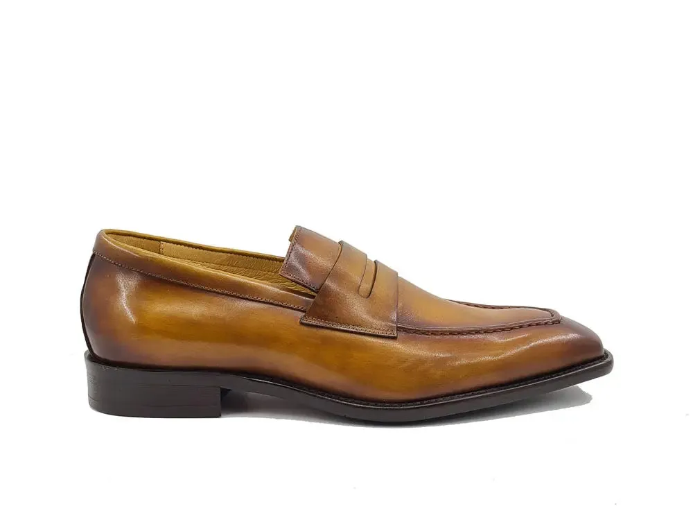 Patina Finished Penny Loafer work ready