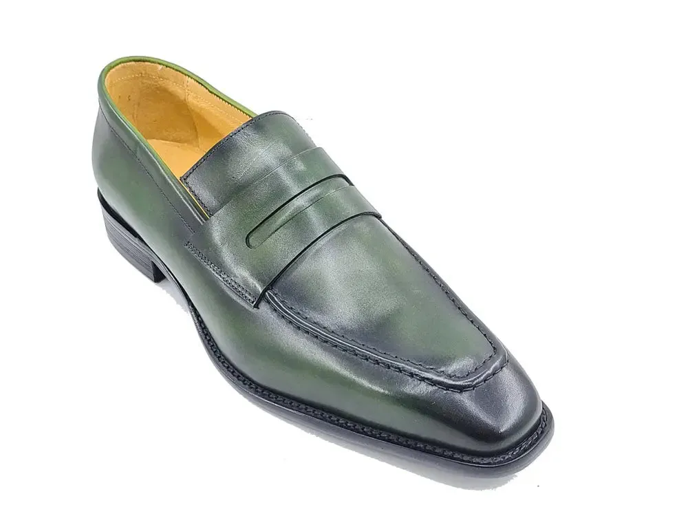 Patina Finished Penny Loafer work ready