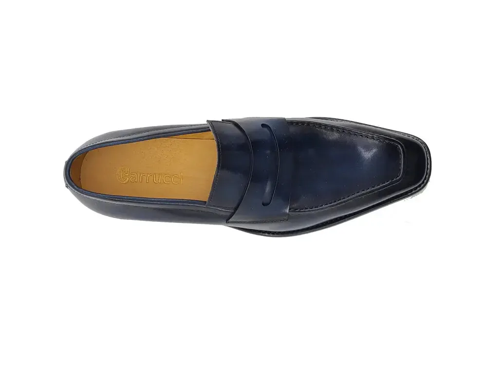 Patina Finished Penny Loafer work ready