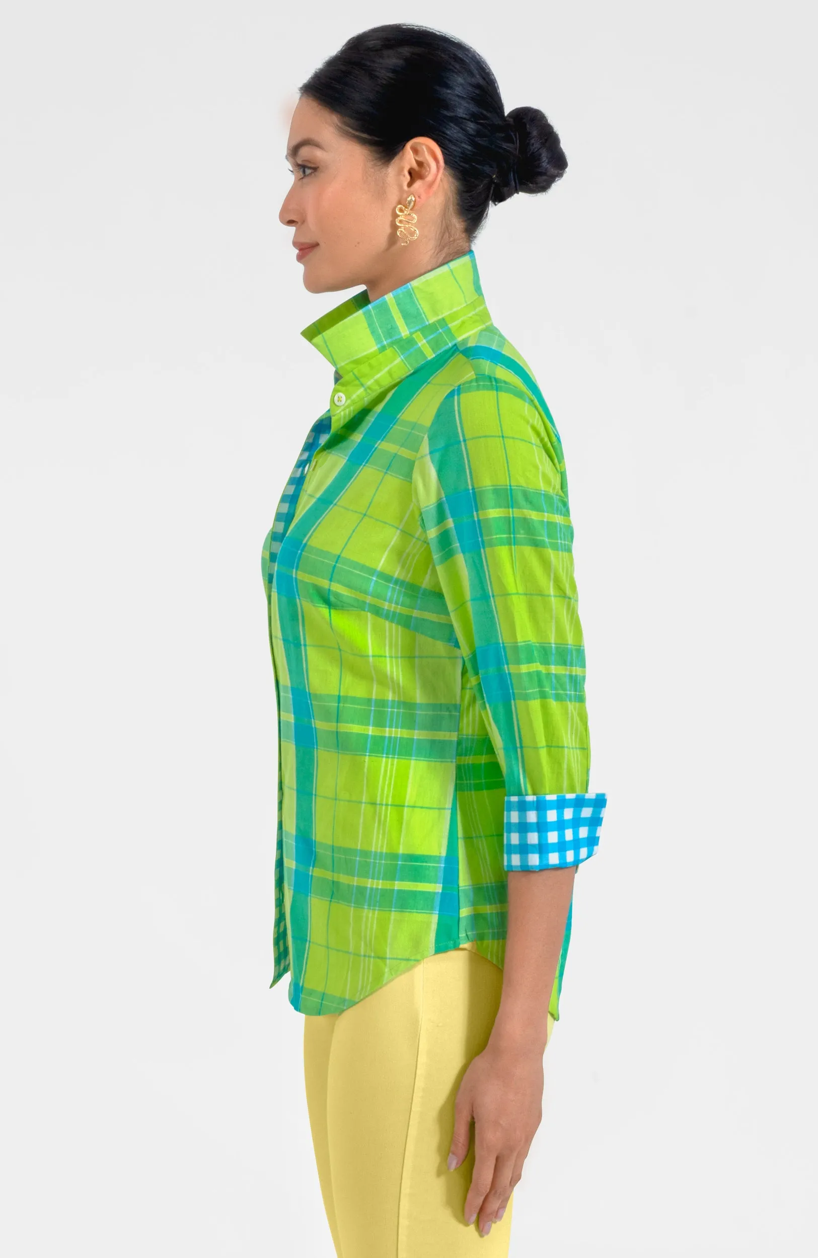 Picnic Time Boyfriend Shirt daily outfit