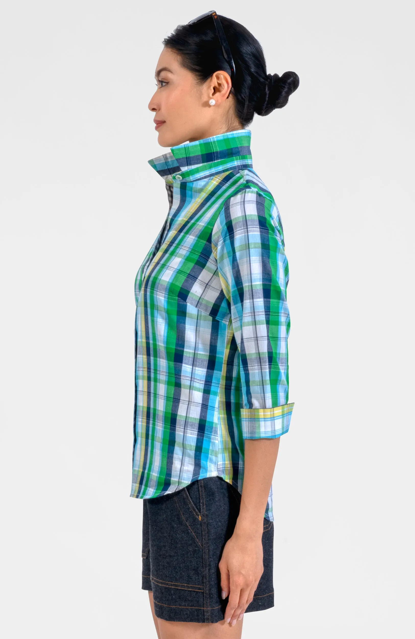 Picnic Time Boyfriend Shirt daily outfit