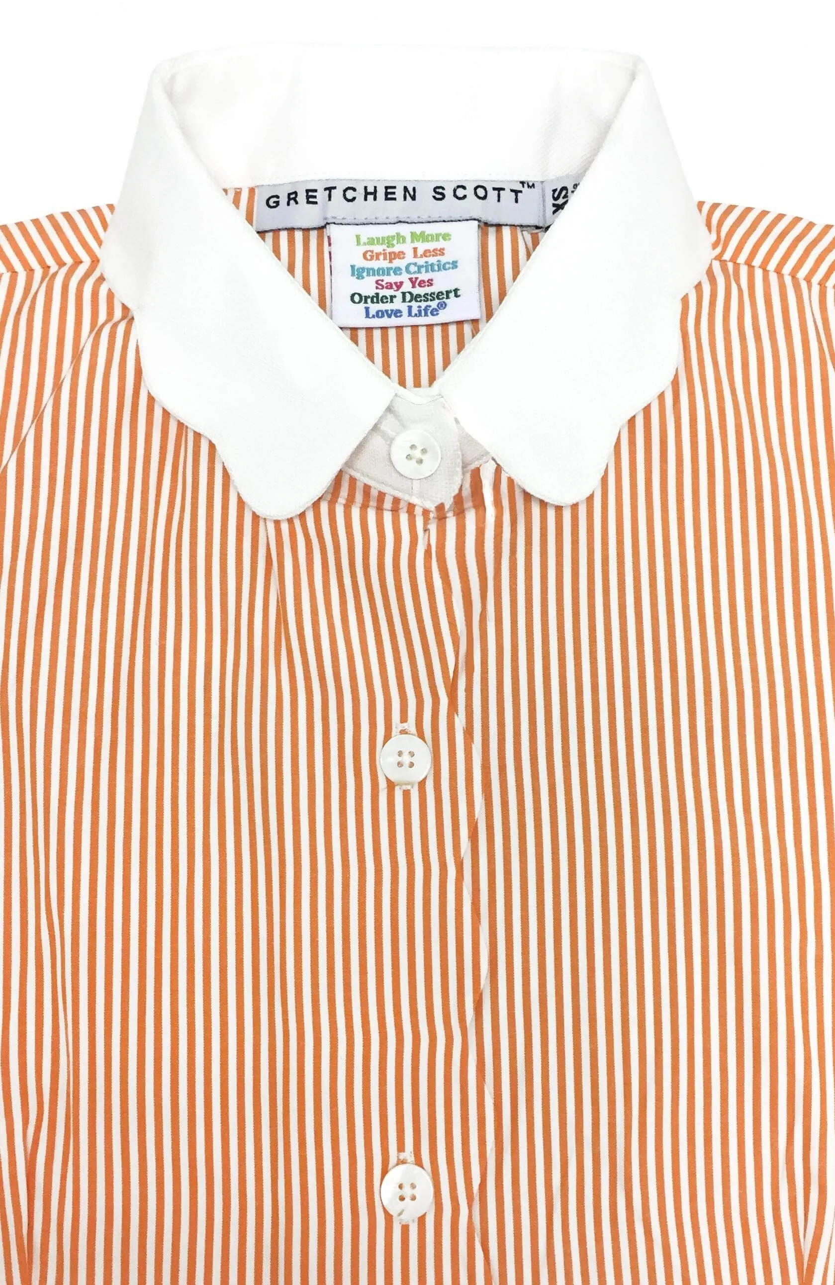 Pique All Day Pinstripe Shirt multi-function