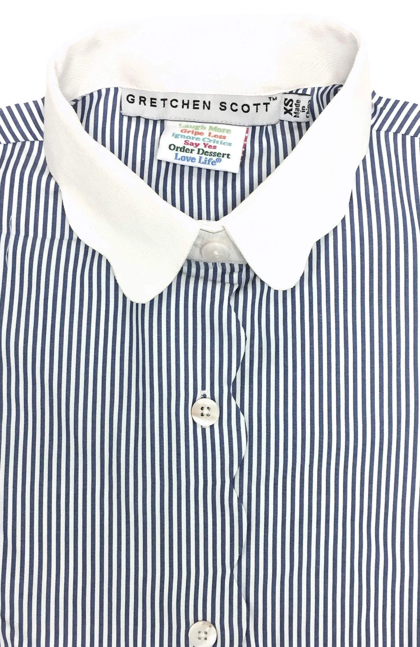 Pique All Day Pinstripe Shirt multi-function