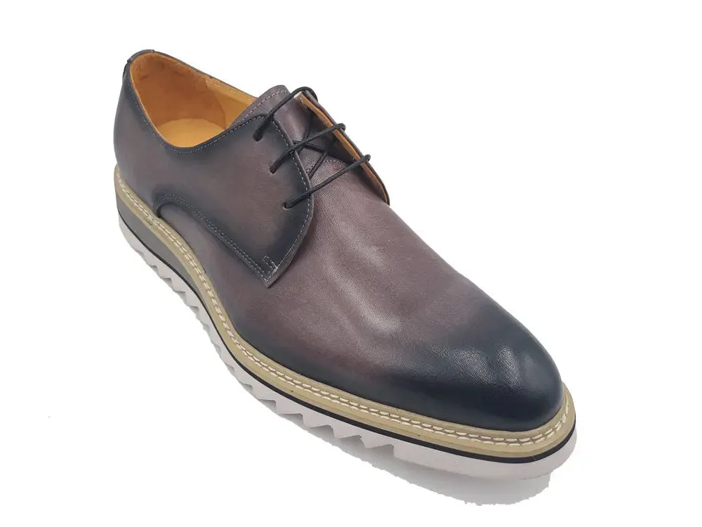 Plain Toe Blucher Style Oxford urban leisure