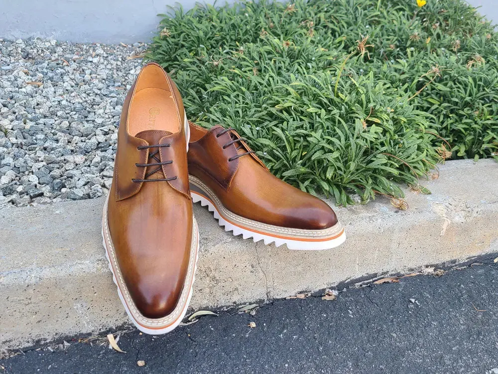 Plain Toe Blucher Style Oxford urban leisure
