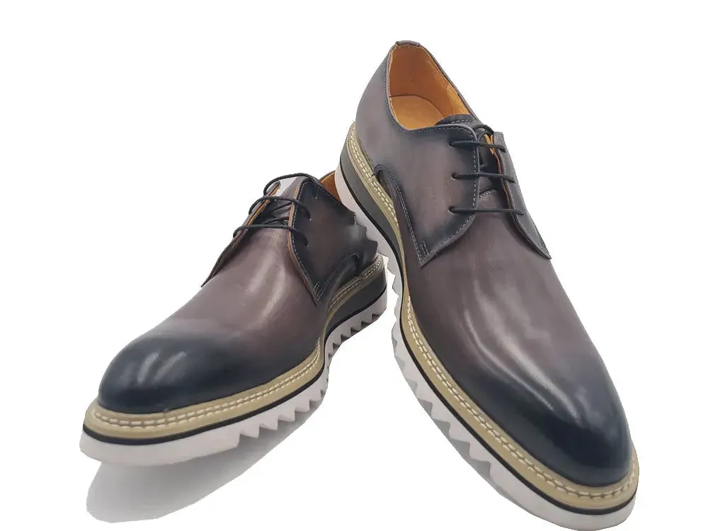 Plain Toe Blucher Style Oxford urban leisure