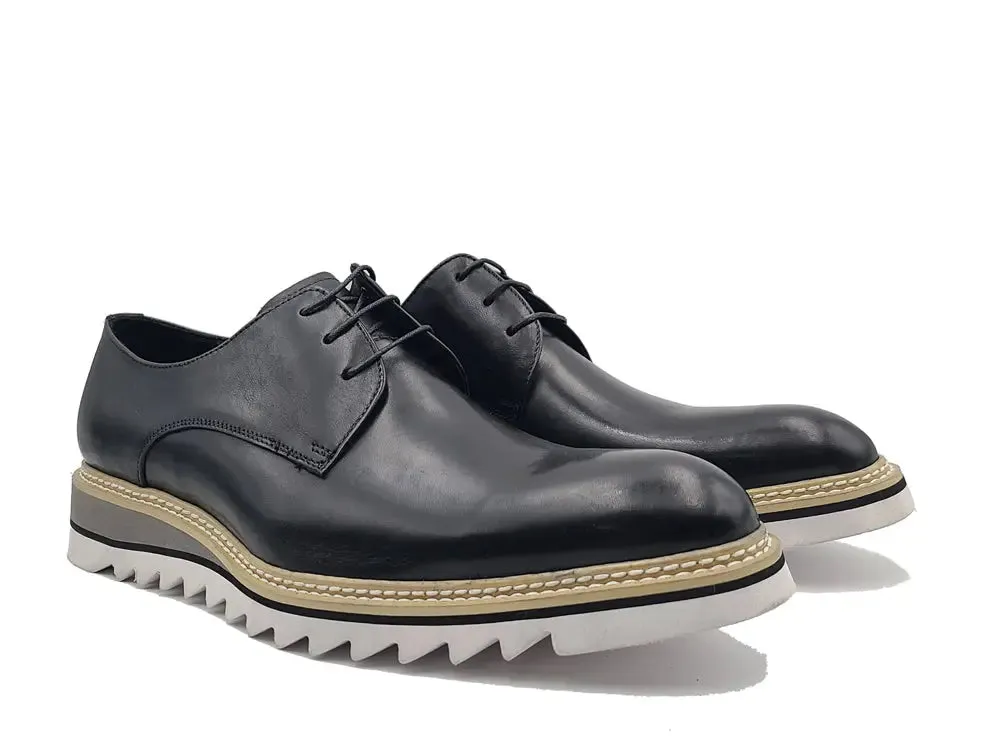 Plain Toe Blucher Style Oxford urban leisure