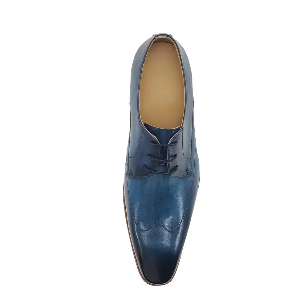 Plain Toe Wing-tip Stitching Blucher style Oxford subtle pride