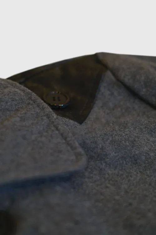 Power Wool Coat sleek line