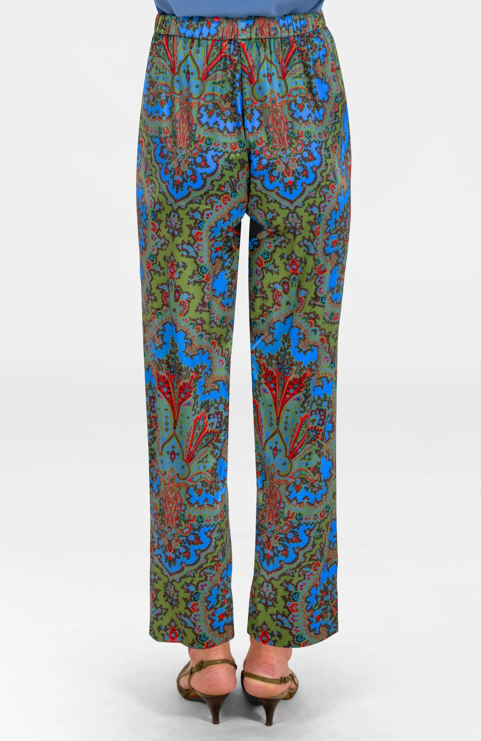 Preparatory Savile Pants - Passion Paisley date pants