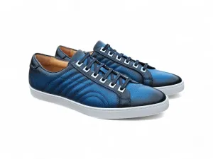 burnished,leather,Leather Sneakers,primo,sneakers
