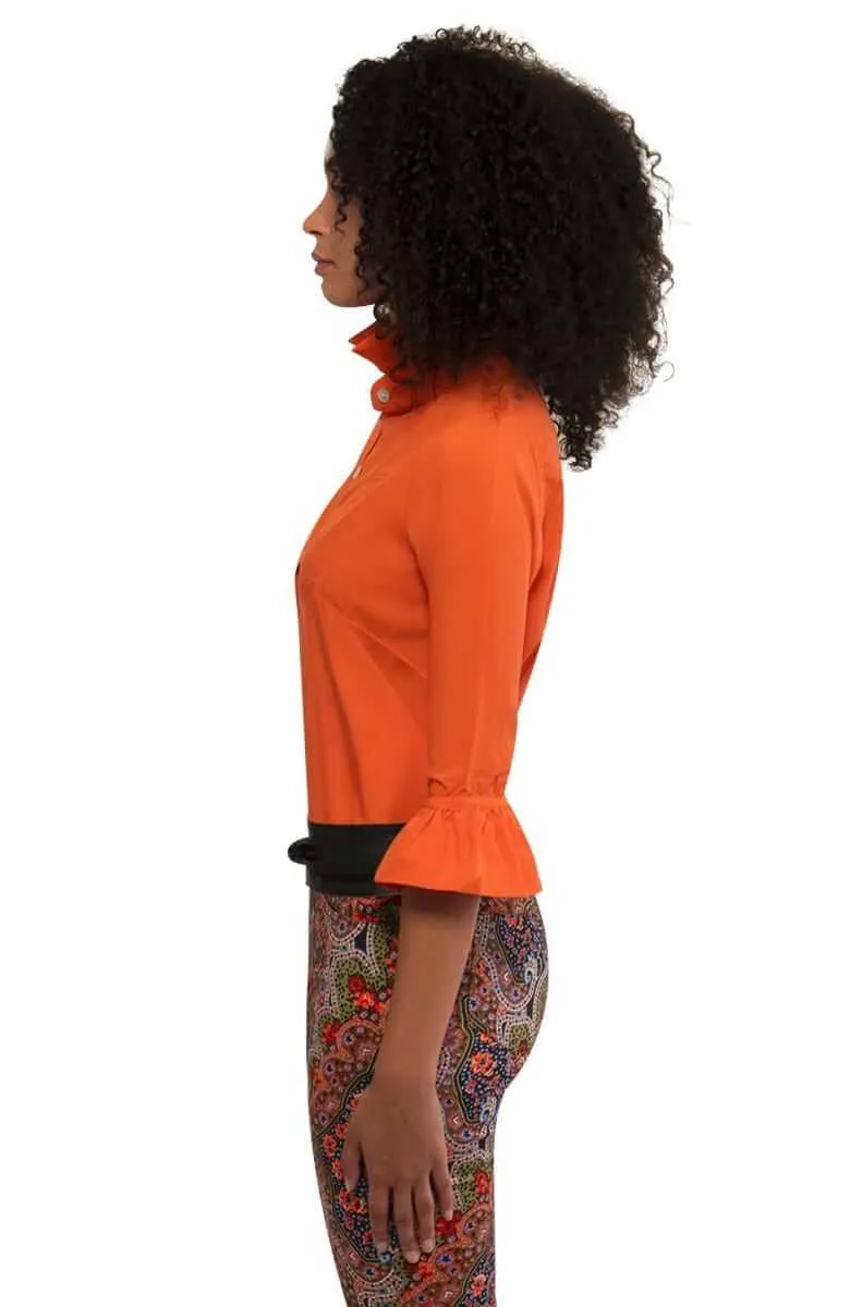 Priss Blouse - Chiffon tech fabric