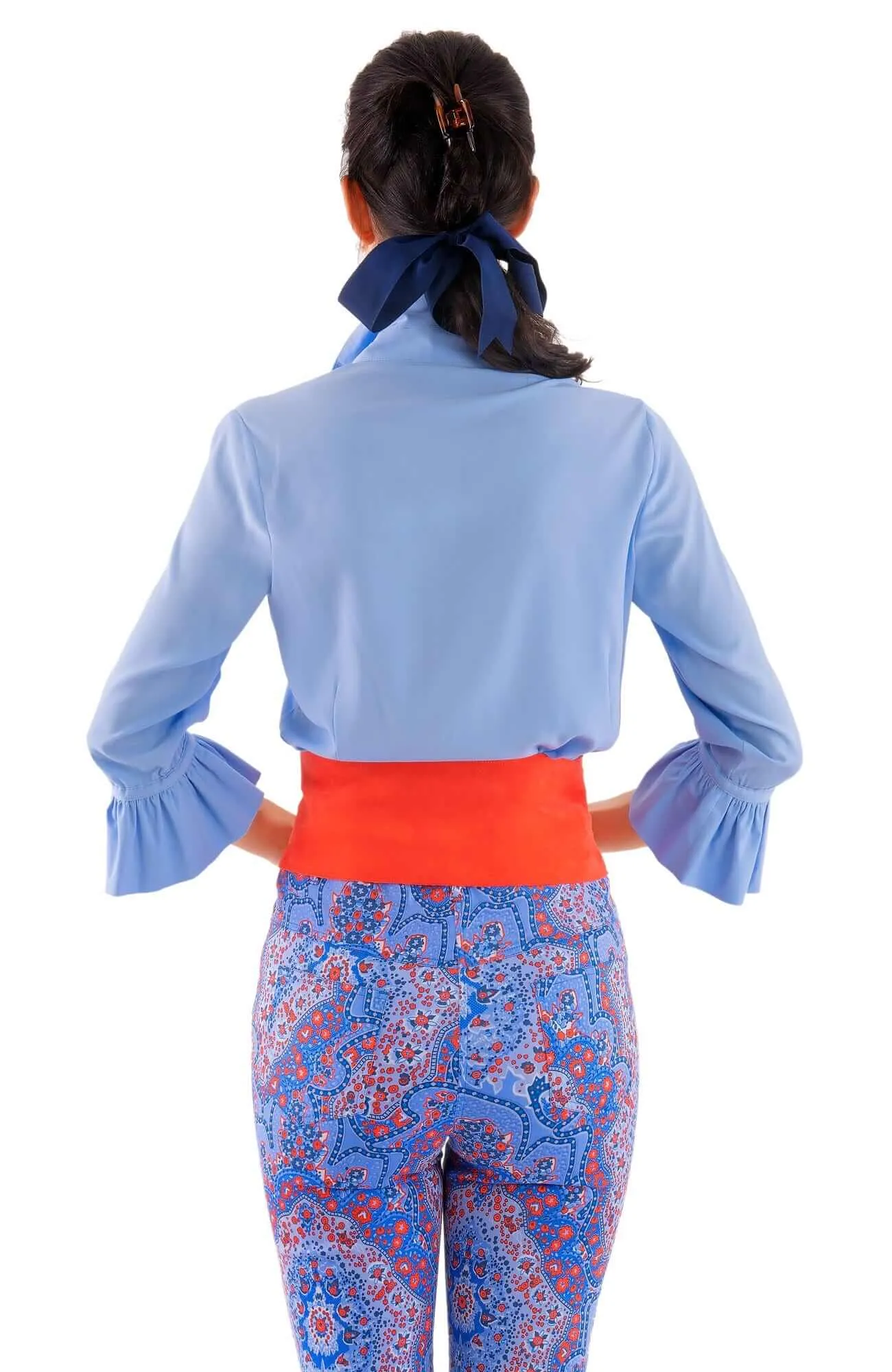 Priss Blouse - Chiffon tech fabric