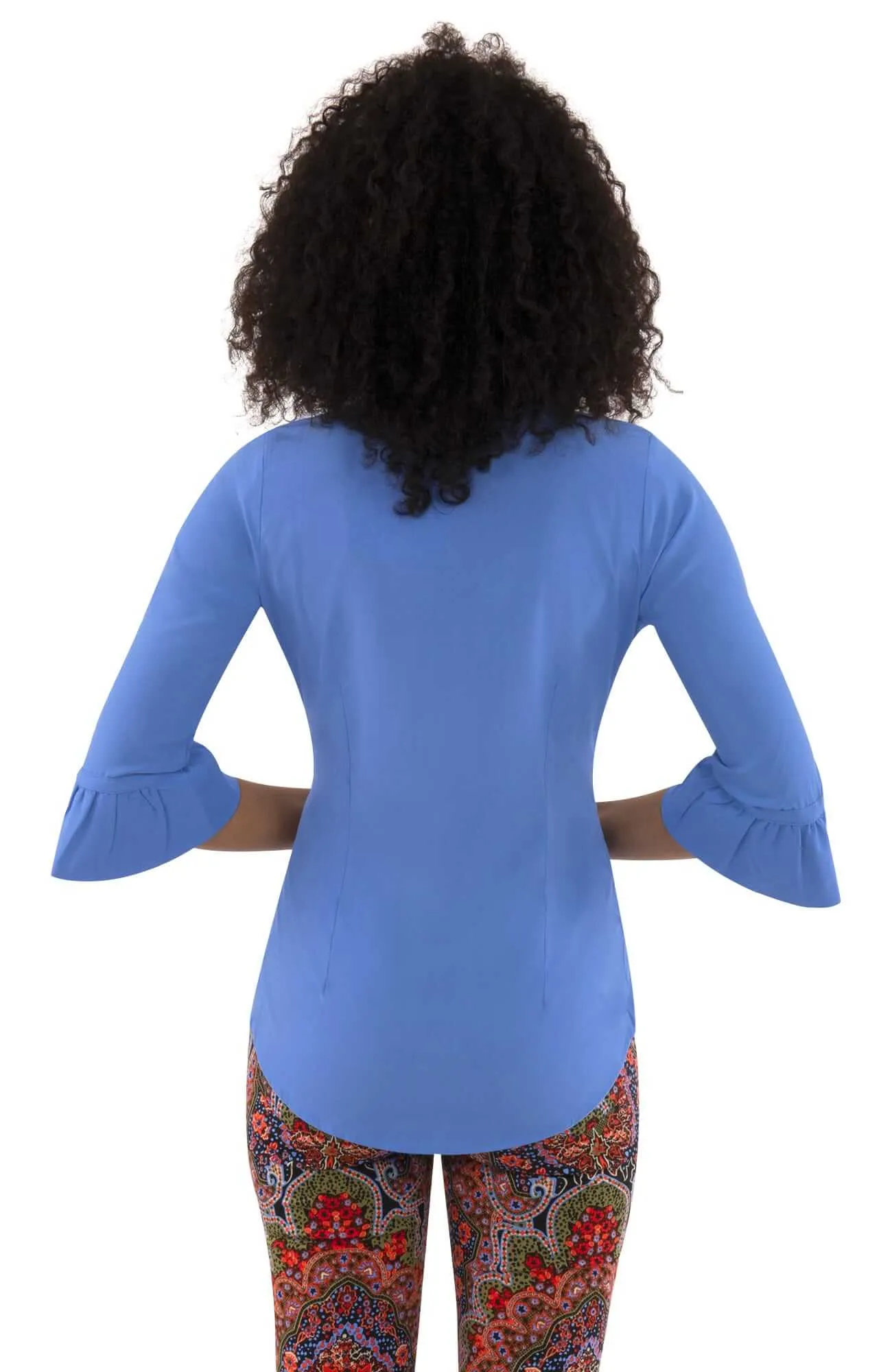 Priss Blouse - Chiffon tech fabric