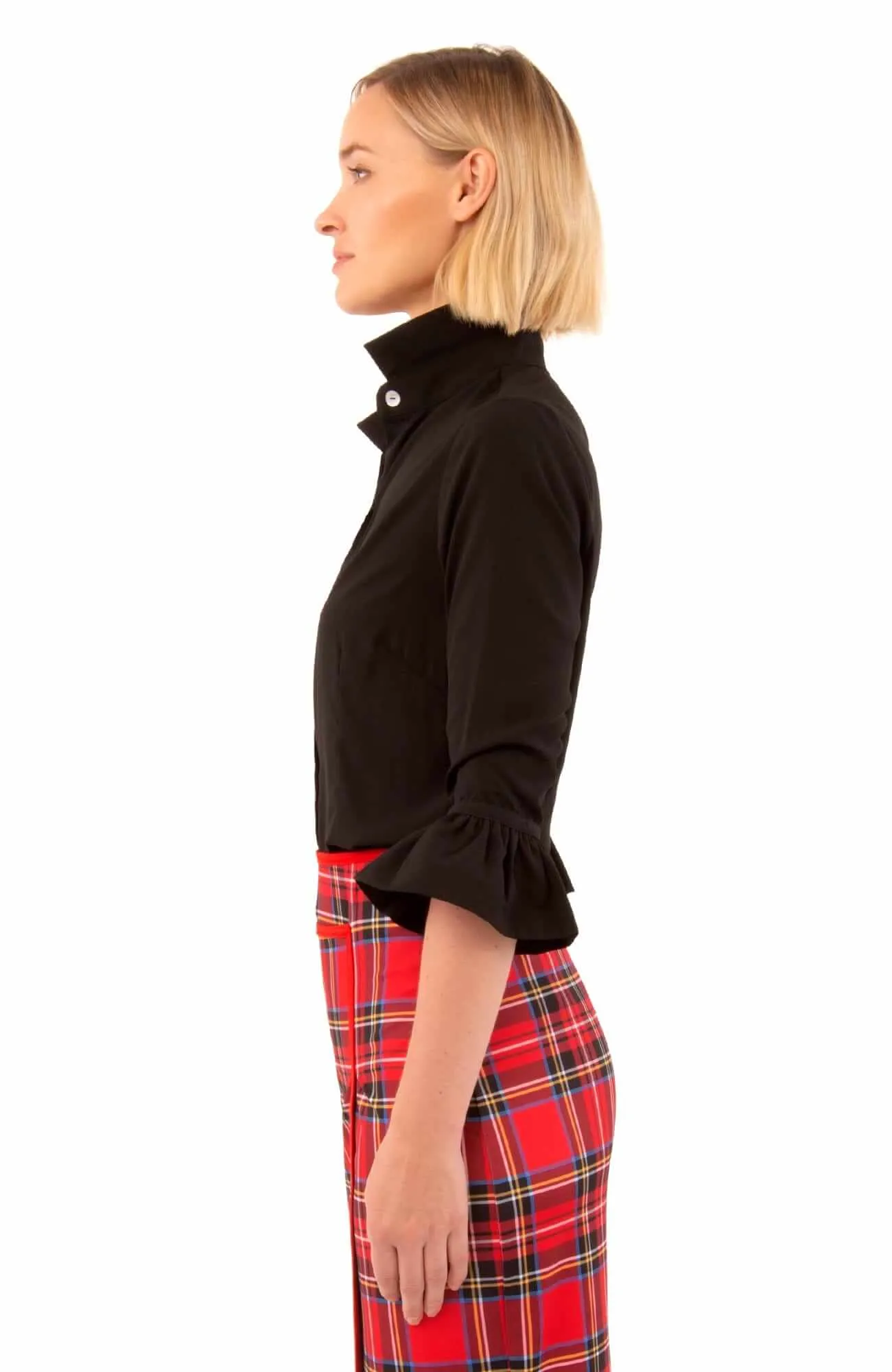 Priss Blouse - Chiffon tech fabric