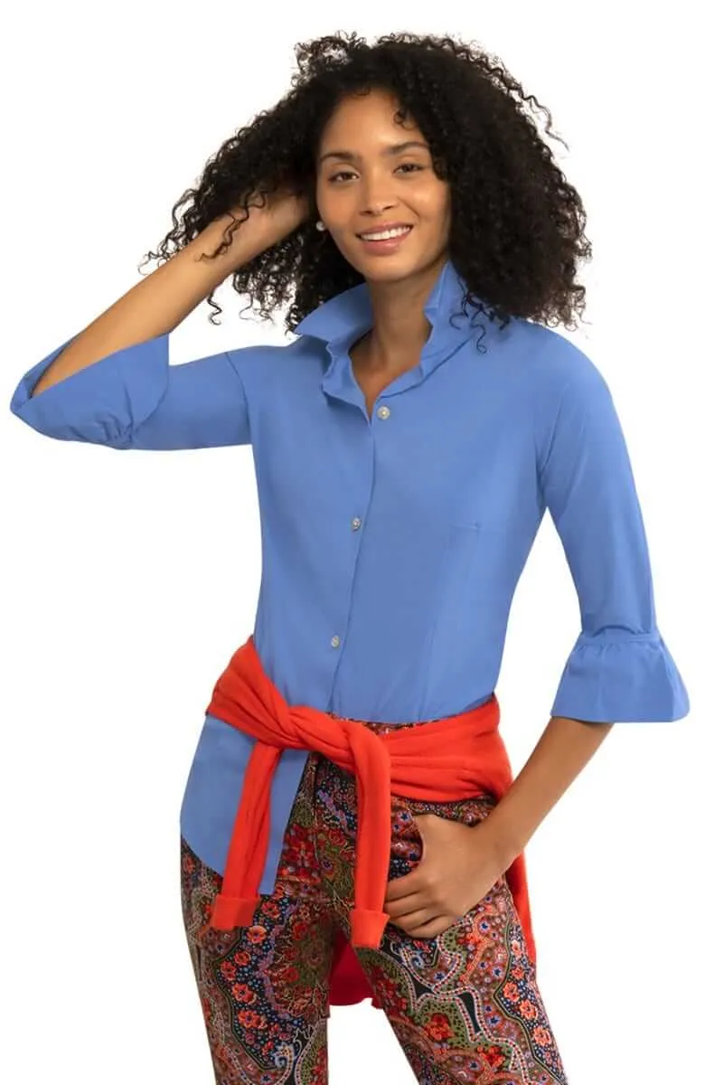 Priss Blouse - Chiffon tech fabric