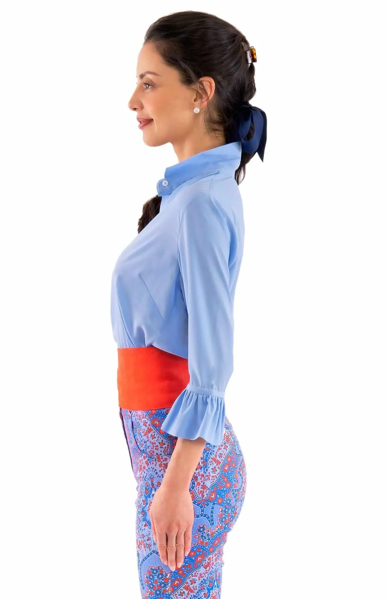 Priss Blouse - Chiffon tech fabric