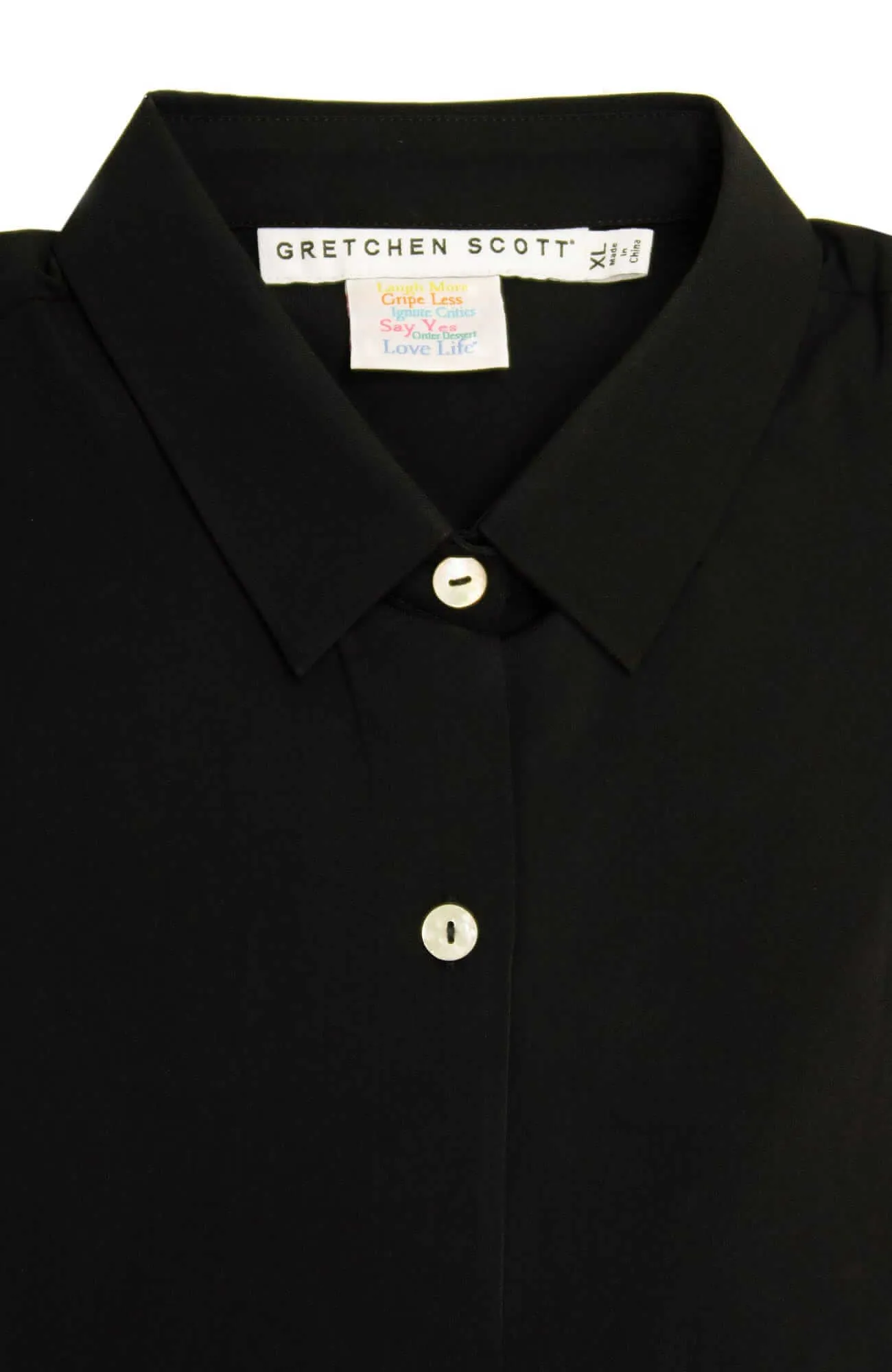 Priss Blouse - Chiffon tech fabric