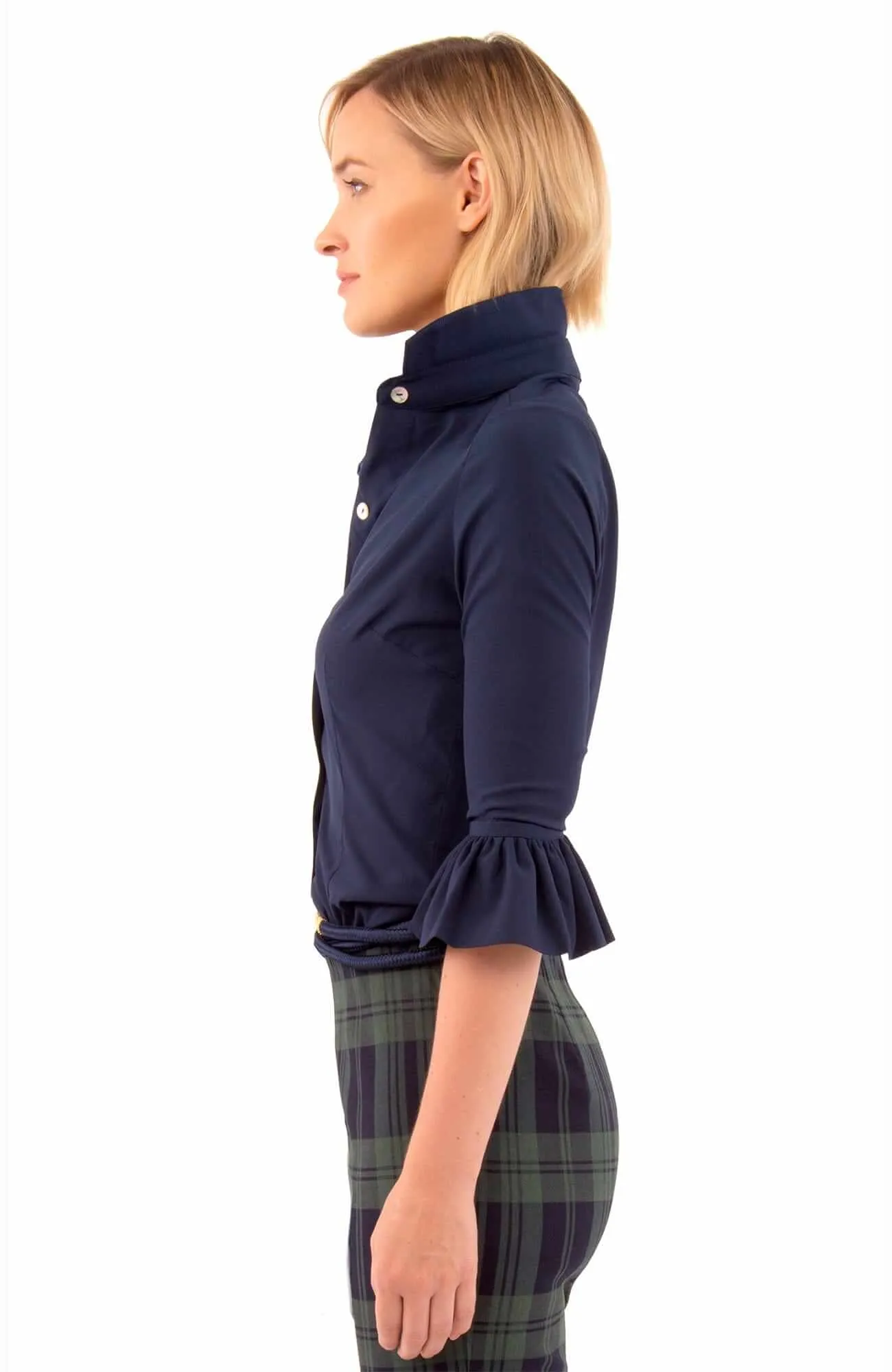 Priss Blouse - Chiffon tech fabric