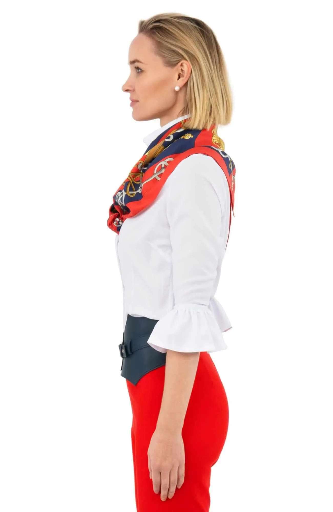 Priss Blouse - Chiffon tech fabric