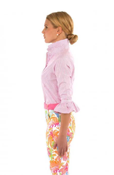 Priss Brooks Blouse - Stripe Wash & Wear emotional connection