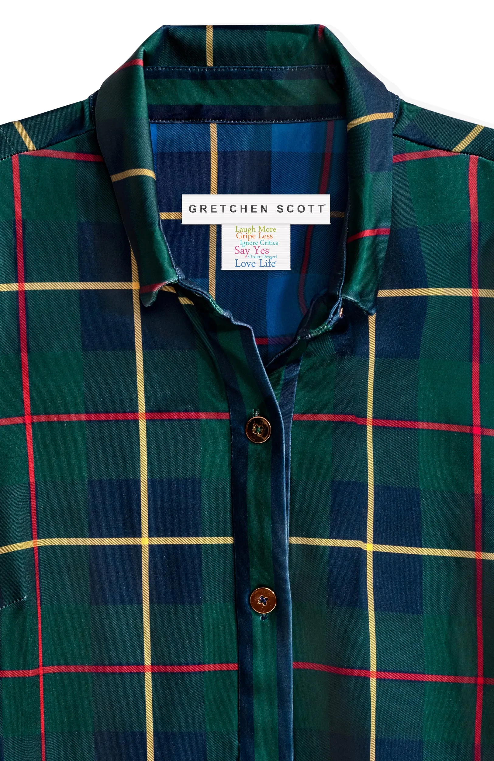 Puff Sleeve Top - Plaidly Cooper long-lasting