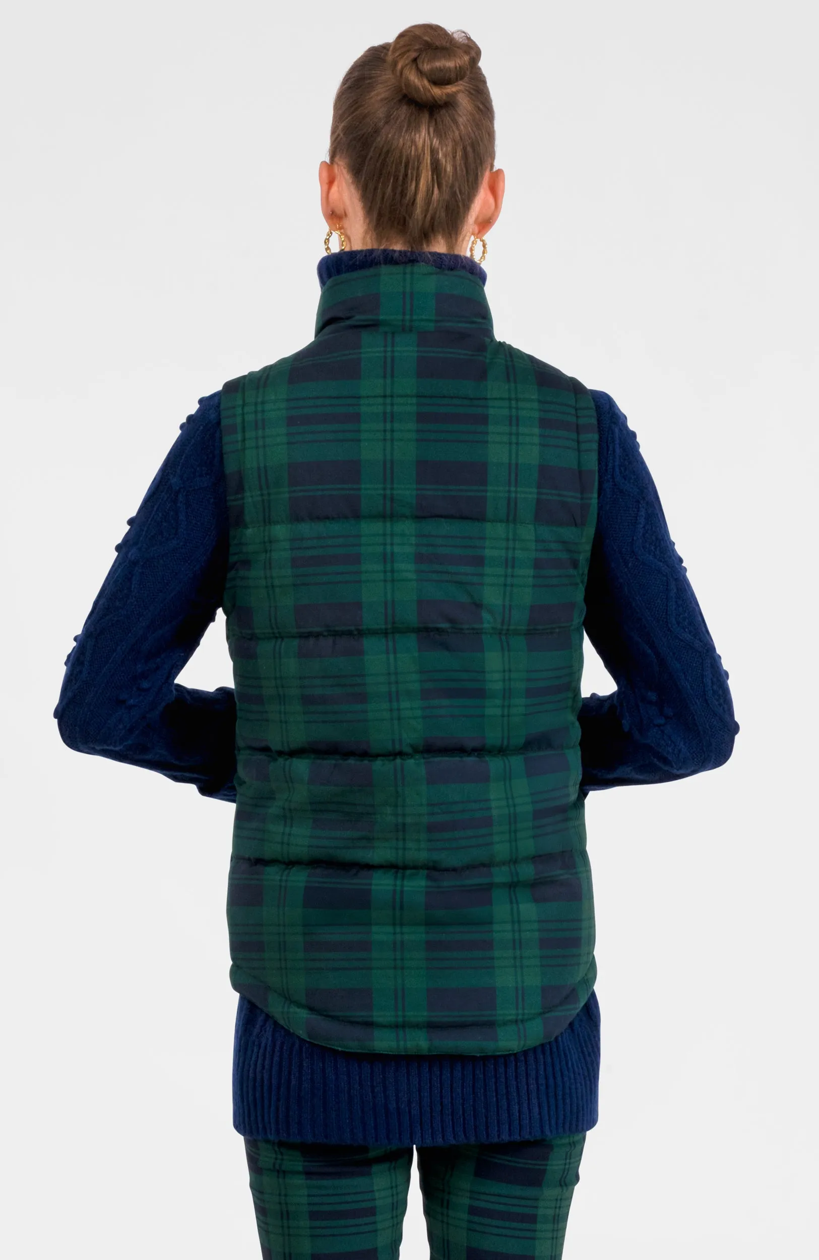 Puffer - Black Watch Plaid flex trail